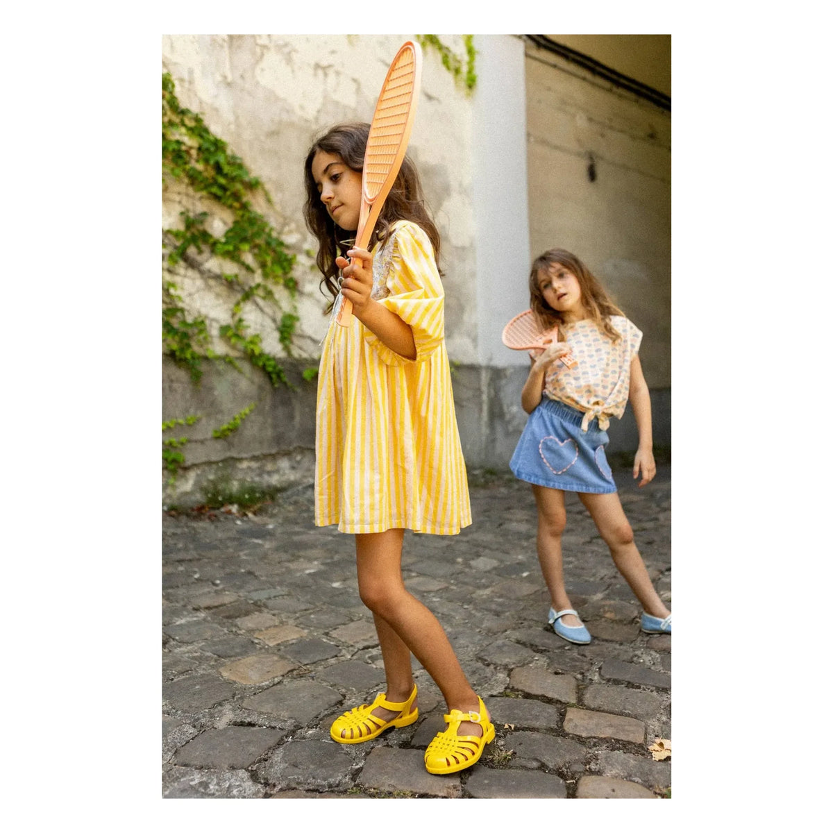 Louis Louise - Pauly Striped Dress | Yellow