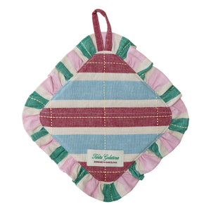 Tarta Gelatina - Organic Cotton Round Handle | Blue