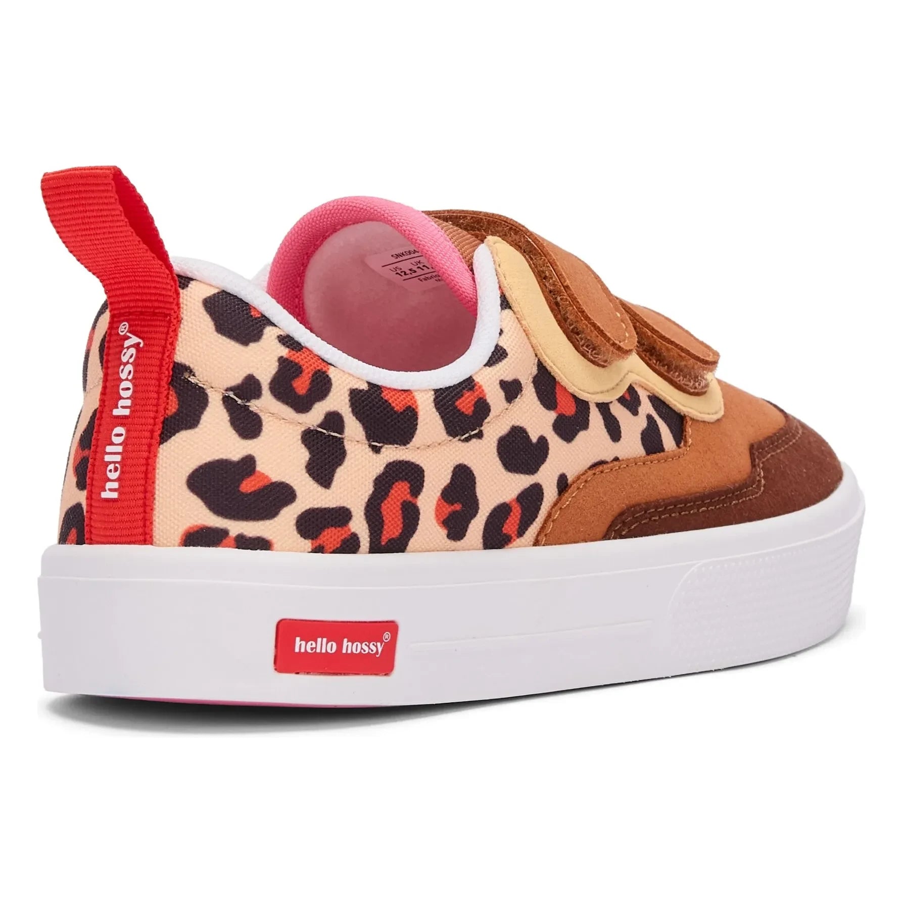 Hello Hossy - Leopard Scratch Sneakers | Cream