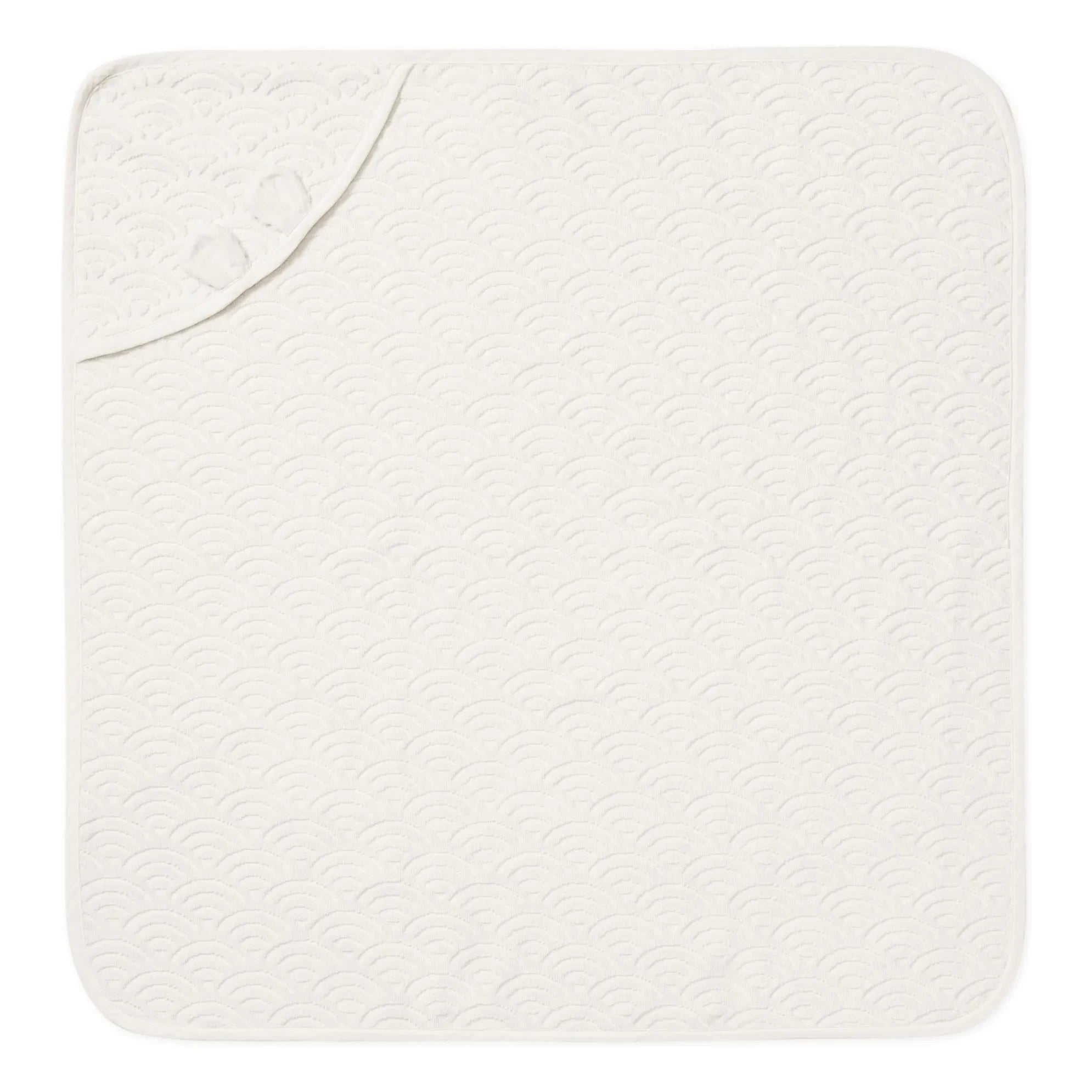 Cam Cam - Bathrobe poncho | White
