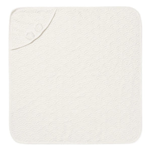 Cam Cam - Bathrobe poncho | White