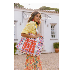 Favorite People - Tote Bag Formaggio Fleuri | Purple