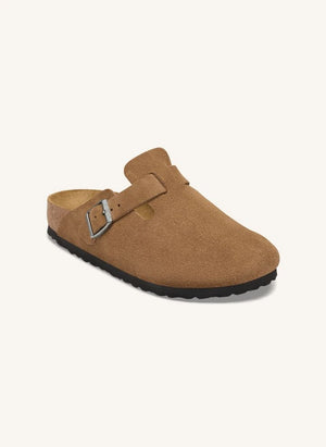 BIRKENSTOCK - Boston Süet Terlikler | Camel