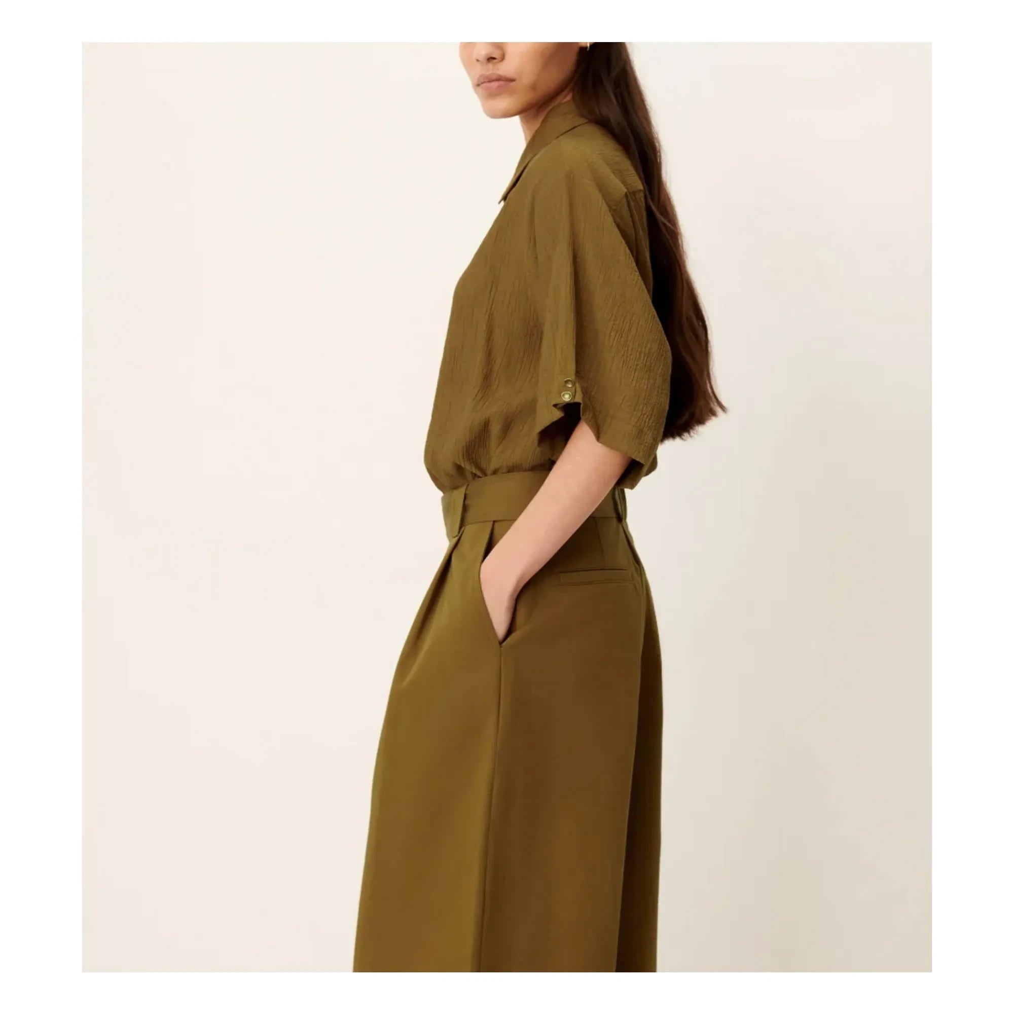 Sessùn - Kalya Blouse | Khaki