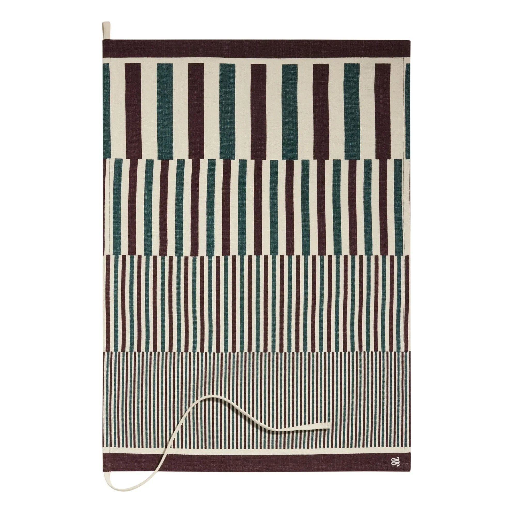 Maison Sarah Lavoine - Norma Kitchen Towel | Burgundy