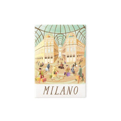 Legami - Milan Illustrated Magnet - World Cities Collection