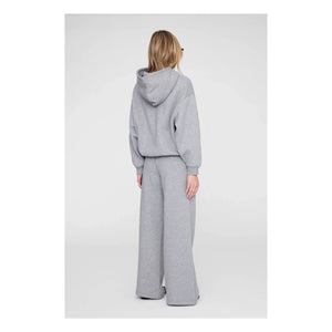 Anine Bing - Kacey Monogram Sweater | Heather Gray