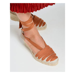 Naguisa - Moraira Espadrilles | Terracotta Red