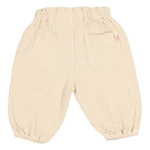 Búho - Cotton Gauze Pants | Sand