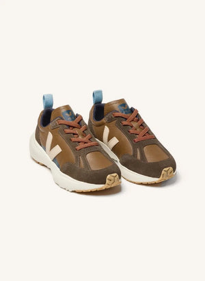 Veja - Little Canary Leather Sneakers - Veja x Bonpoint | Brown