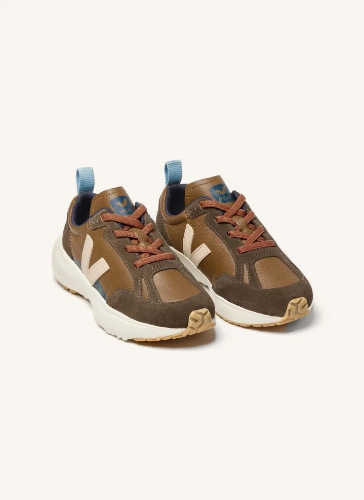 Veja - Little Canary Leather Sneakers - Veja x Bonpoint | Brown