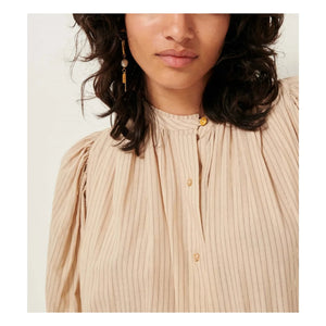 Sessùn - Dali Striped Blouse | Navy