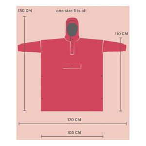 Rainkiss - Digi Spring Camo Raincoat Cape | Lilac