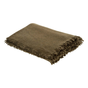 Maison de Vacances - Vice Versa Fringed Blanket | Bronze