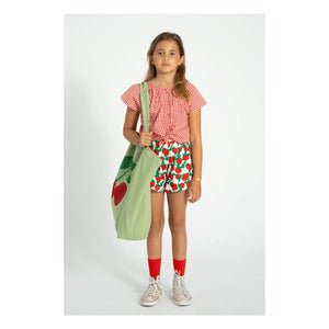 Piupiuchick - Floral Pattern Shorts | White