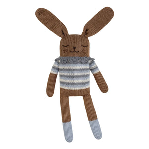 Main Sauvage - Vintage Rabbit Plush Toy | Blue