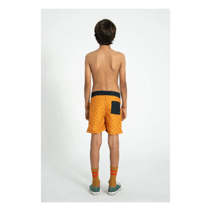 Piupiuchick - Heart Short Shorts Recycled Fiber | Camel