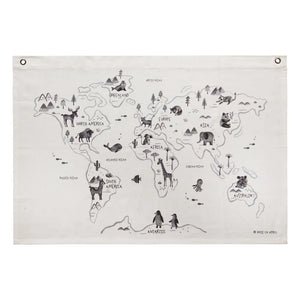 Rose in April - World Map