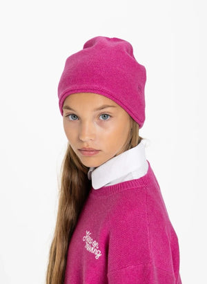 Smallable Kid - Shelly "Keep On Moving" Wool Sweater | Fuchsia