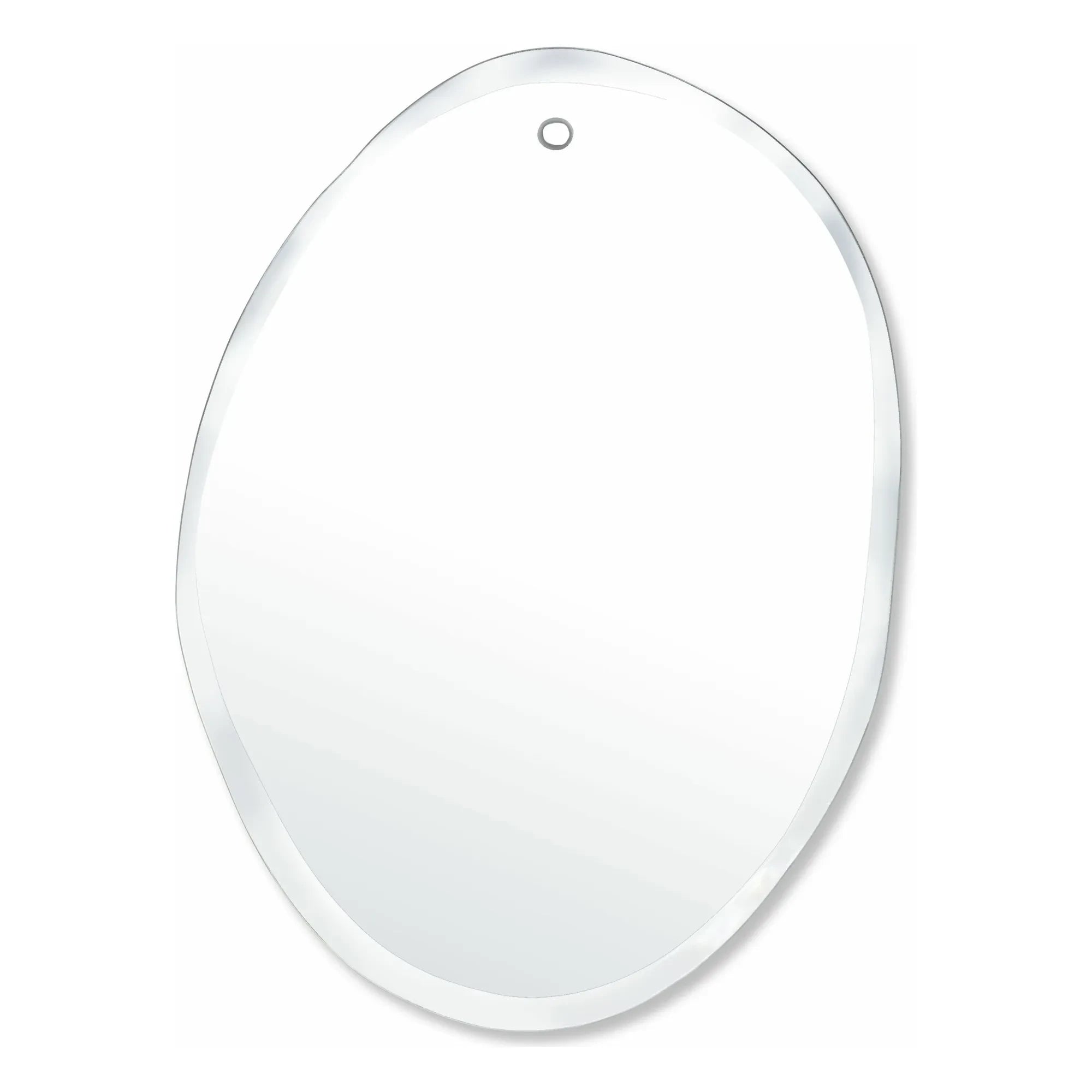M Nuance - Slanted Mirror - Random Shape Vertical Oval
