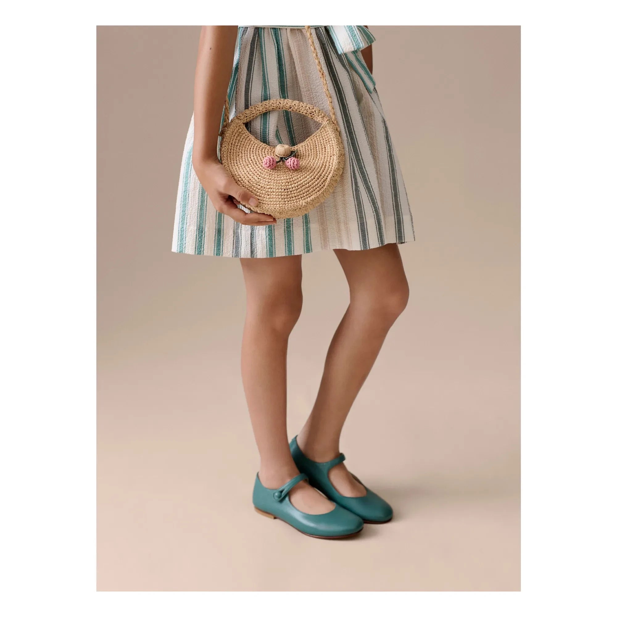 Bonpoint - Loulou Raphia Bag | Natural