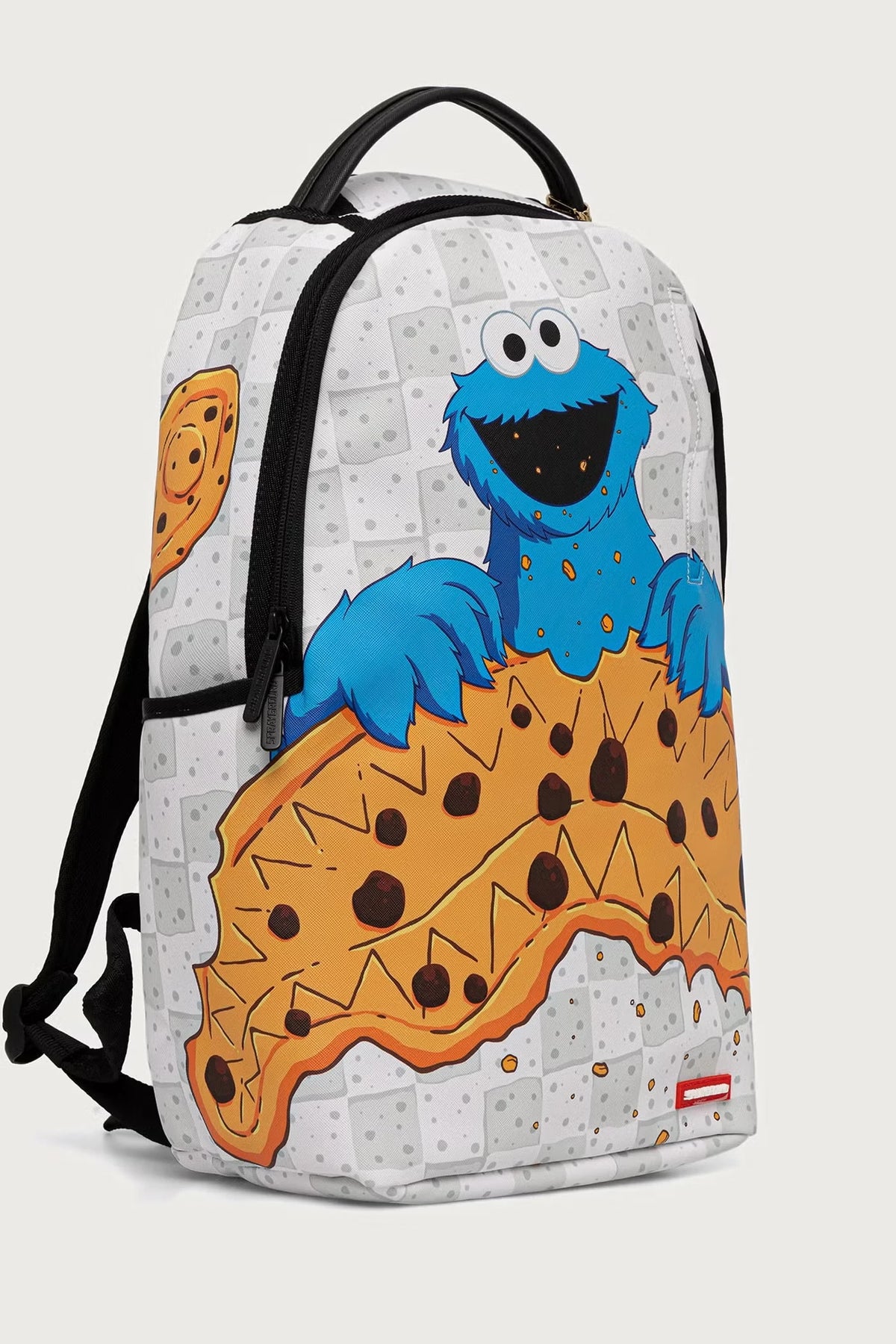Sprayground - Sesame Street Cookie Monster White Backpack 910B9124NSZ