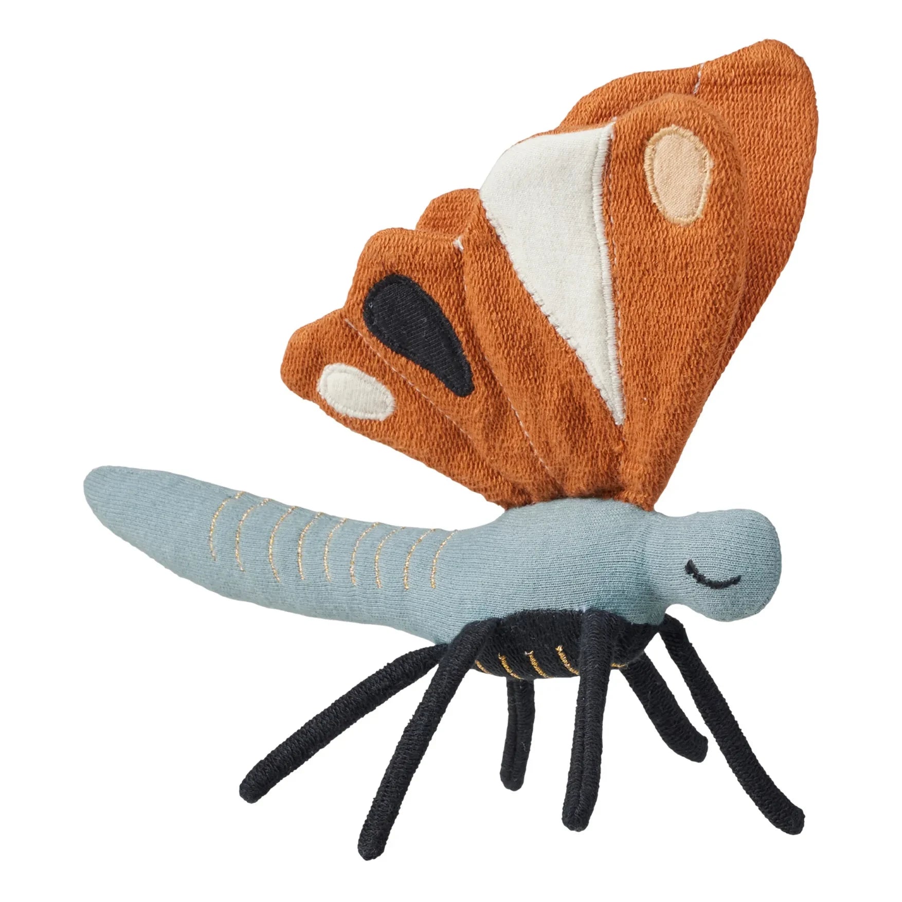 Fabelab - Rattle - Papillon | Terracotta