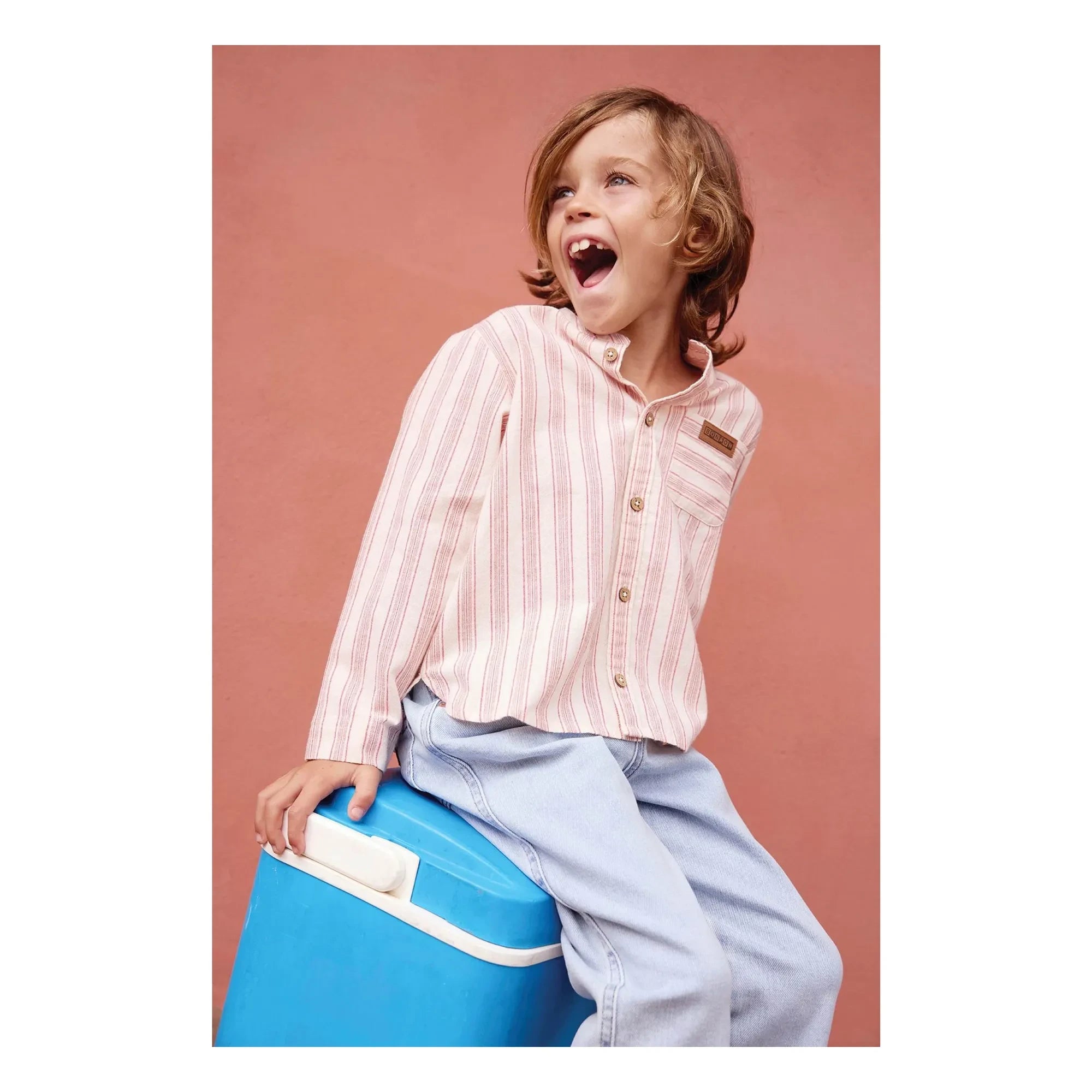 Bonton - Never Striped Shirt | Cream