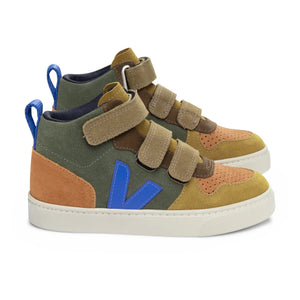 Veja - V-10 Velcro Suede Mid-High Sneakers | Brown