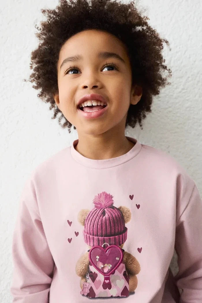 Mayoral long-sleeve cotton top for children