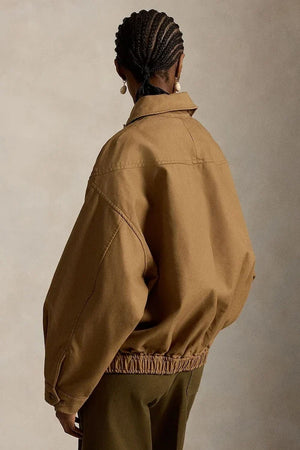 Polo Ralph Lauren Kadın Pamuklu Oversize Ceket