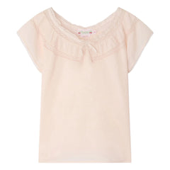 Bonpoint - Leana Organic Cotton Blouse | Powder Pink