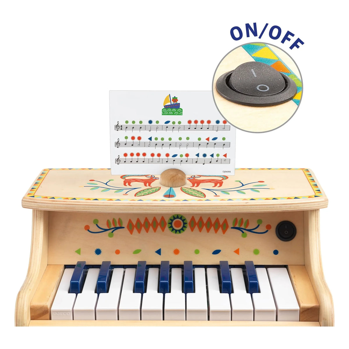Djeco - 18-Key Electronic Piano
