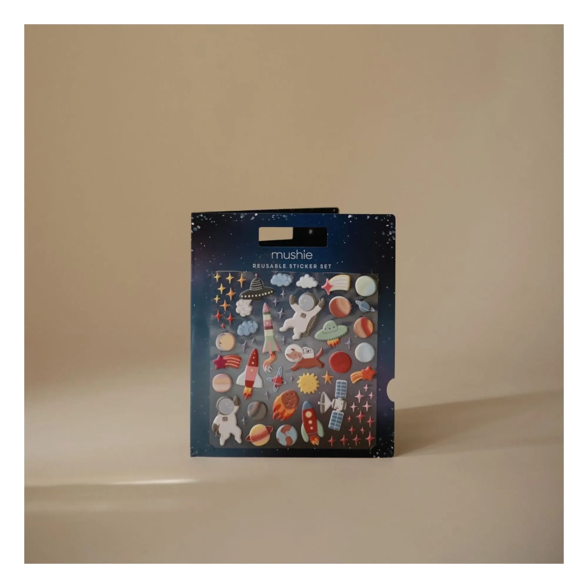Mushie - Repositionable Sticker Book Espace