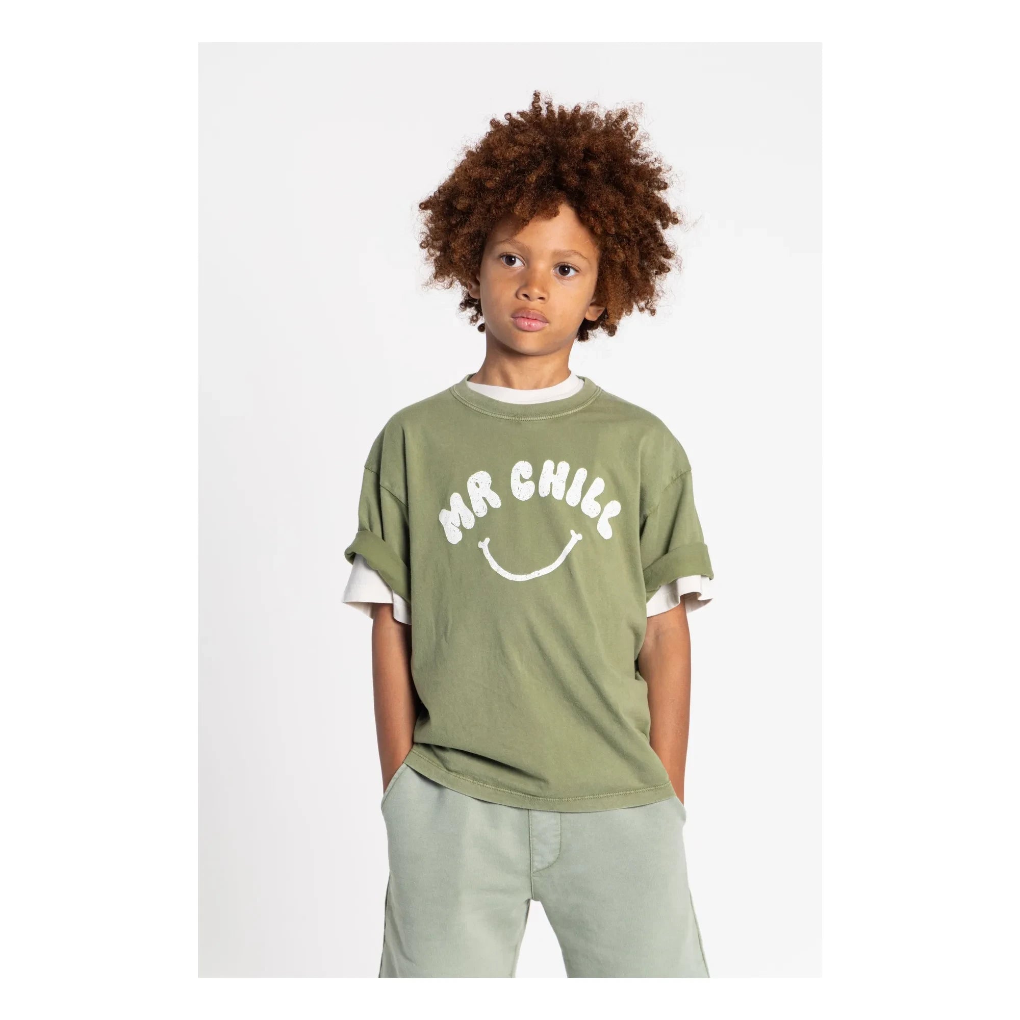 Smallable Kid - Milo Organic Cotton Shorts | Light Khaki