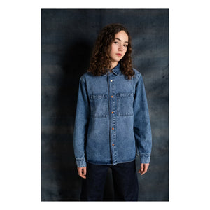 Finger in the nose - Enara shirt | Blue