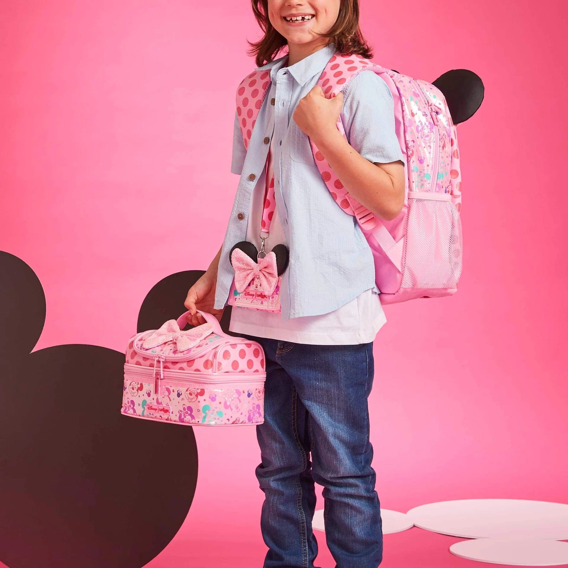 Smiggle - Minnie Mouse Çocuk Cüzdanı-Dinossi