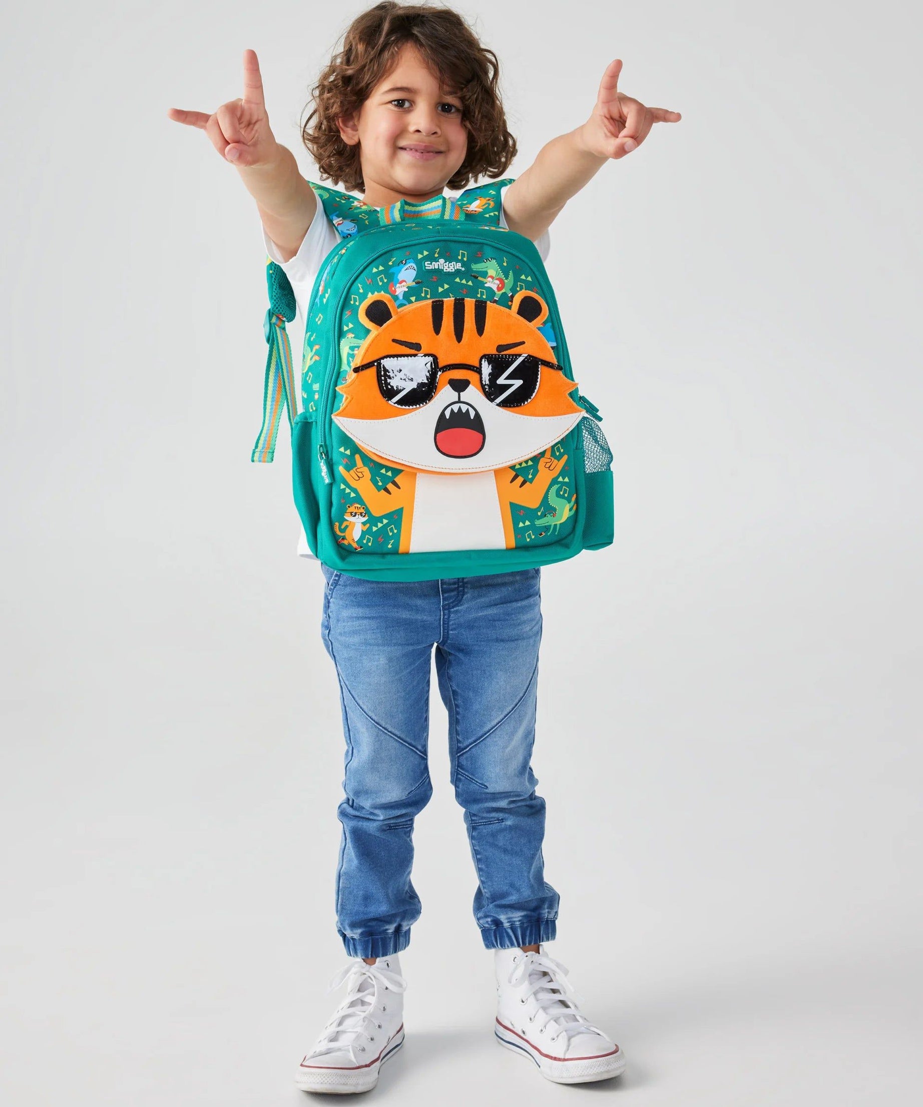 Smiggle - Lets Play Anaokulu Sırt Çantası-Dinossi