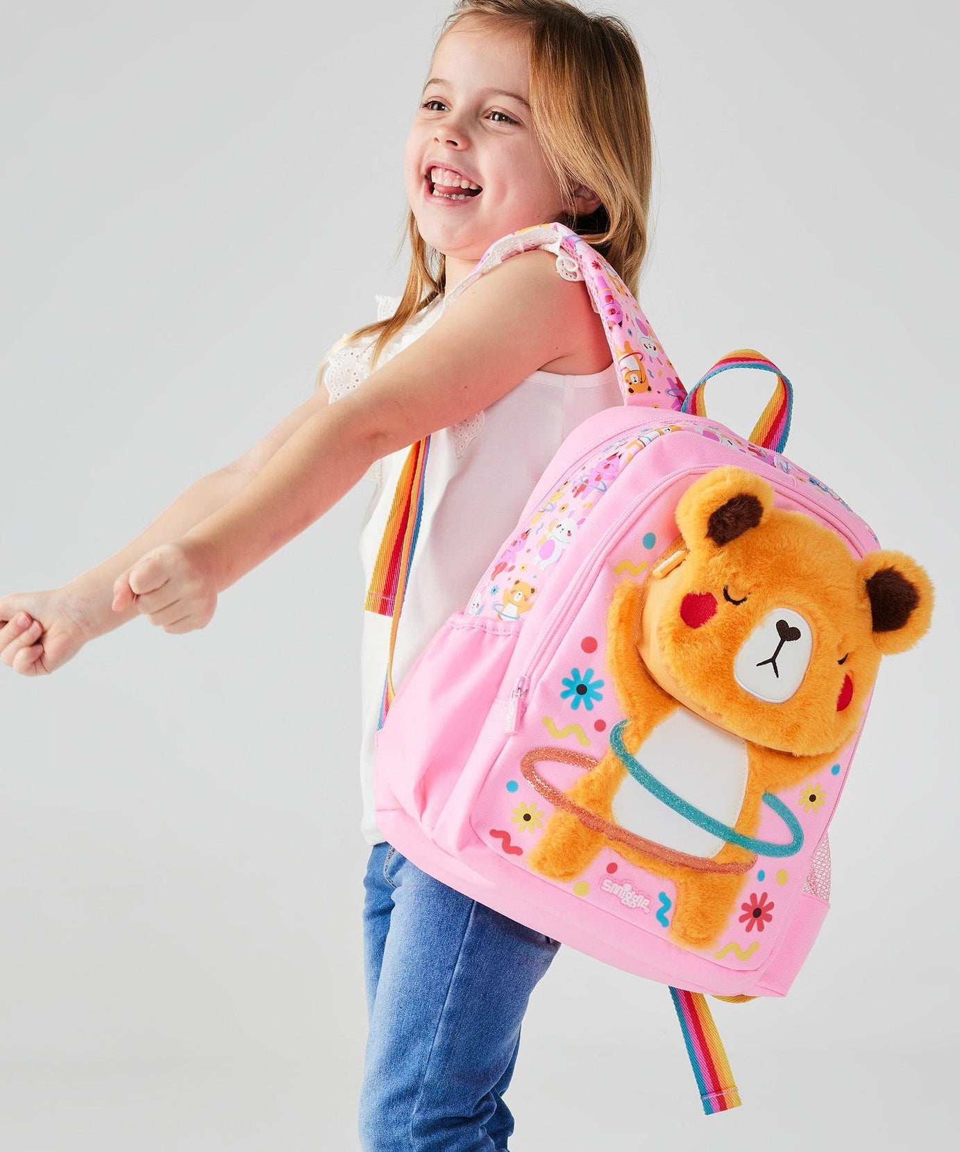 Smiggle - Lets Play Anaokulu Sırt Çantası-Dinossi