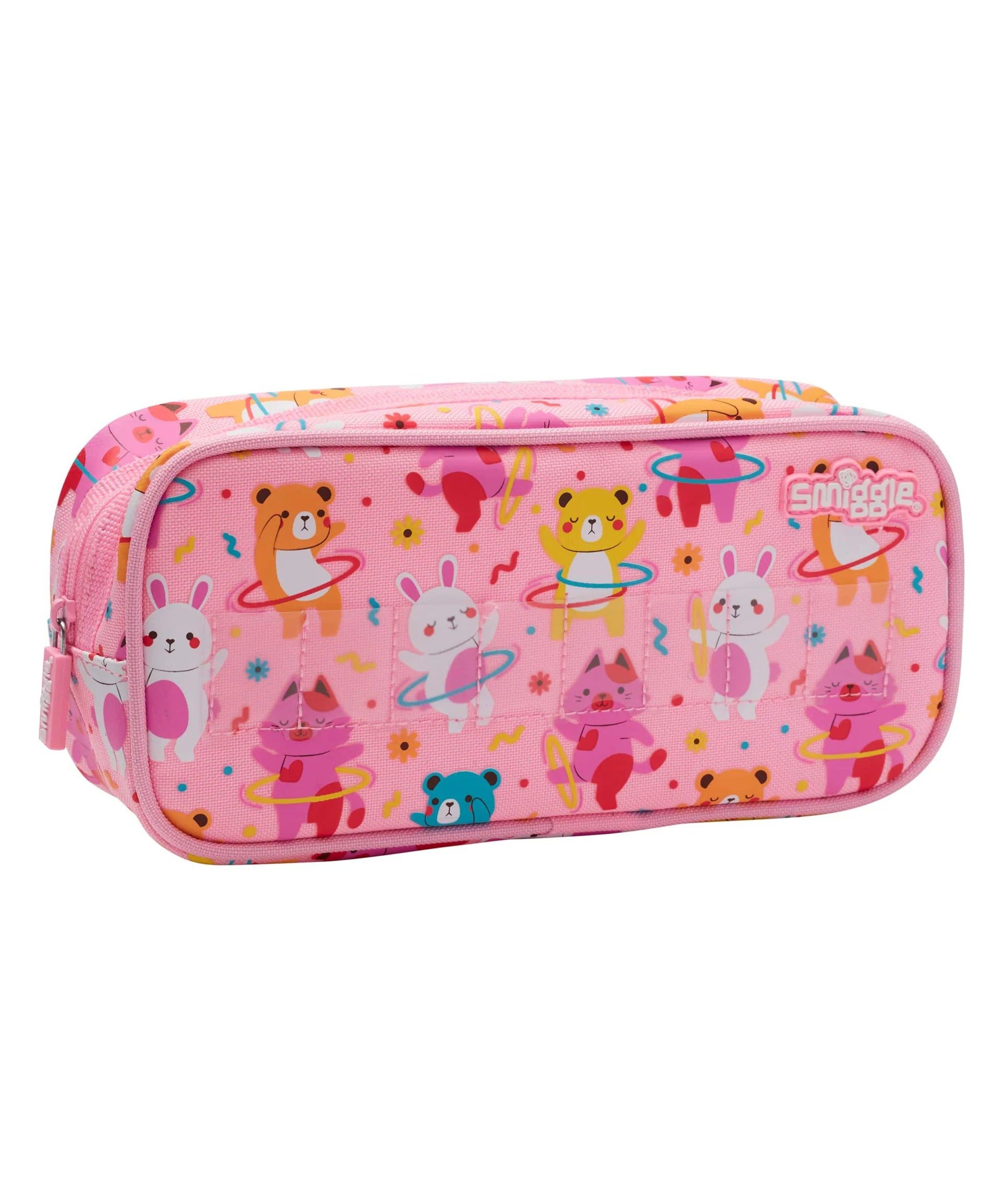 Smiggle - Lets Play İsimlikli Kalem Kutusu-Dinossi