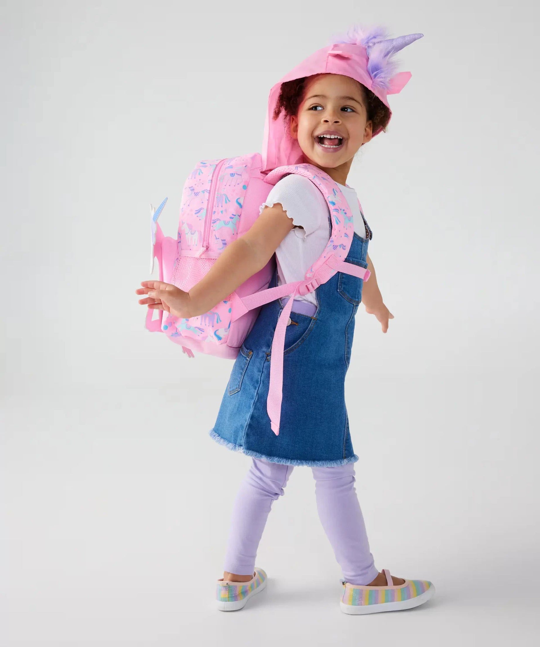 Smiggle - Glide 4lü Anaokulu ve Kreş Çanta Seti-Dinossi