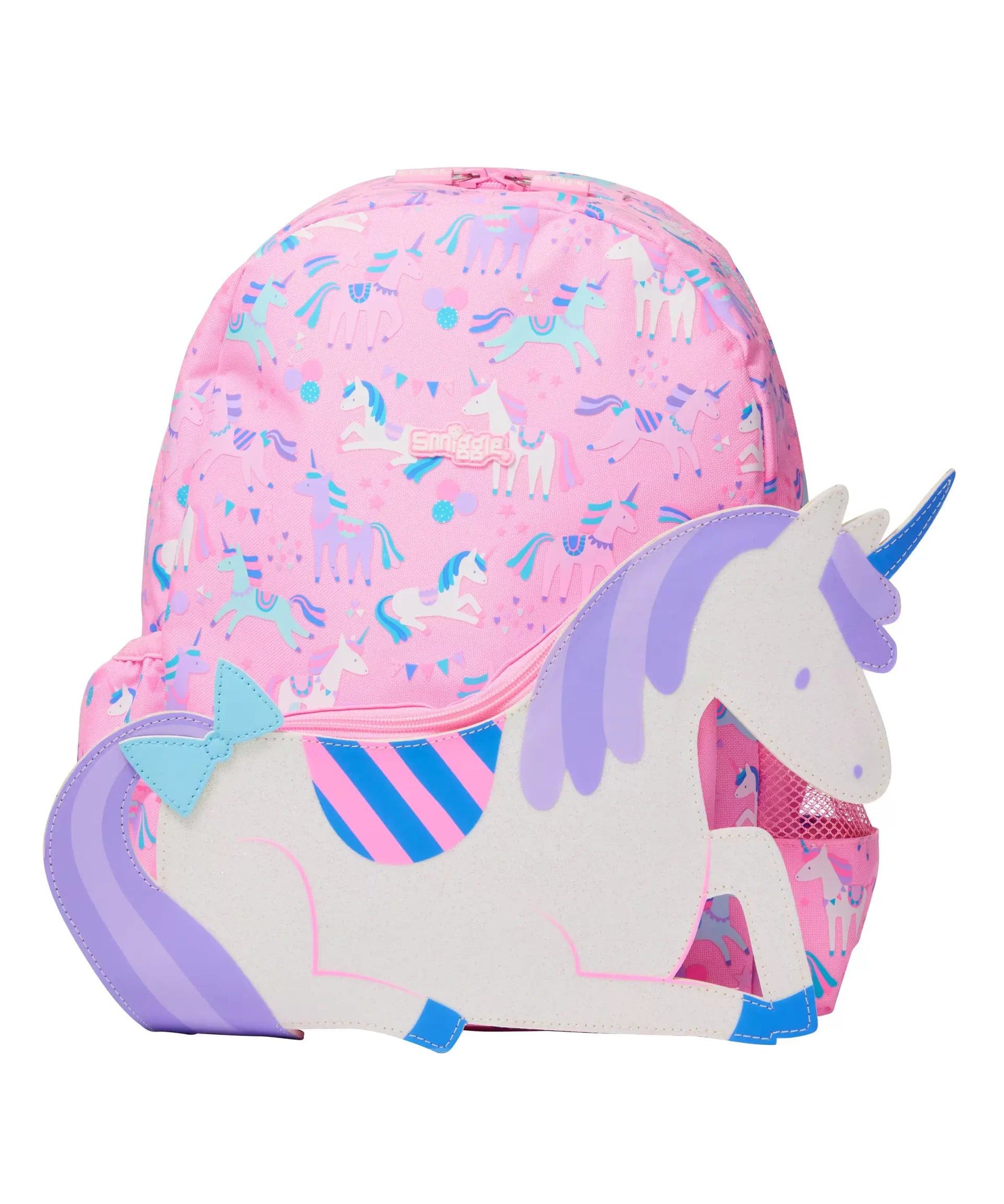 Smiggle - Glide 4lü Anaokulu ve Kreş Çanta Seti-Dinossi