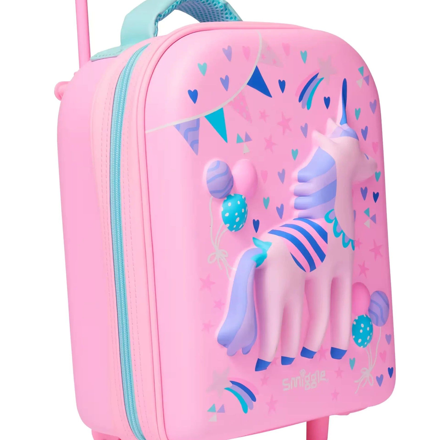 Smiggle - Glide Teeny Tiny Hardtop Okul ve Seyahat Çantası-Dinossi
