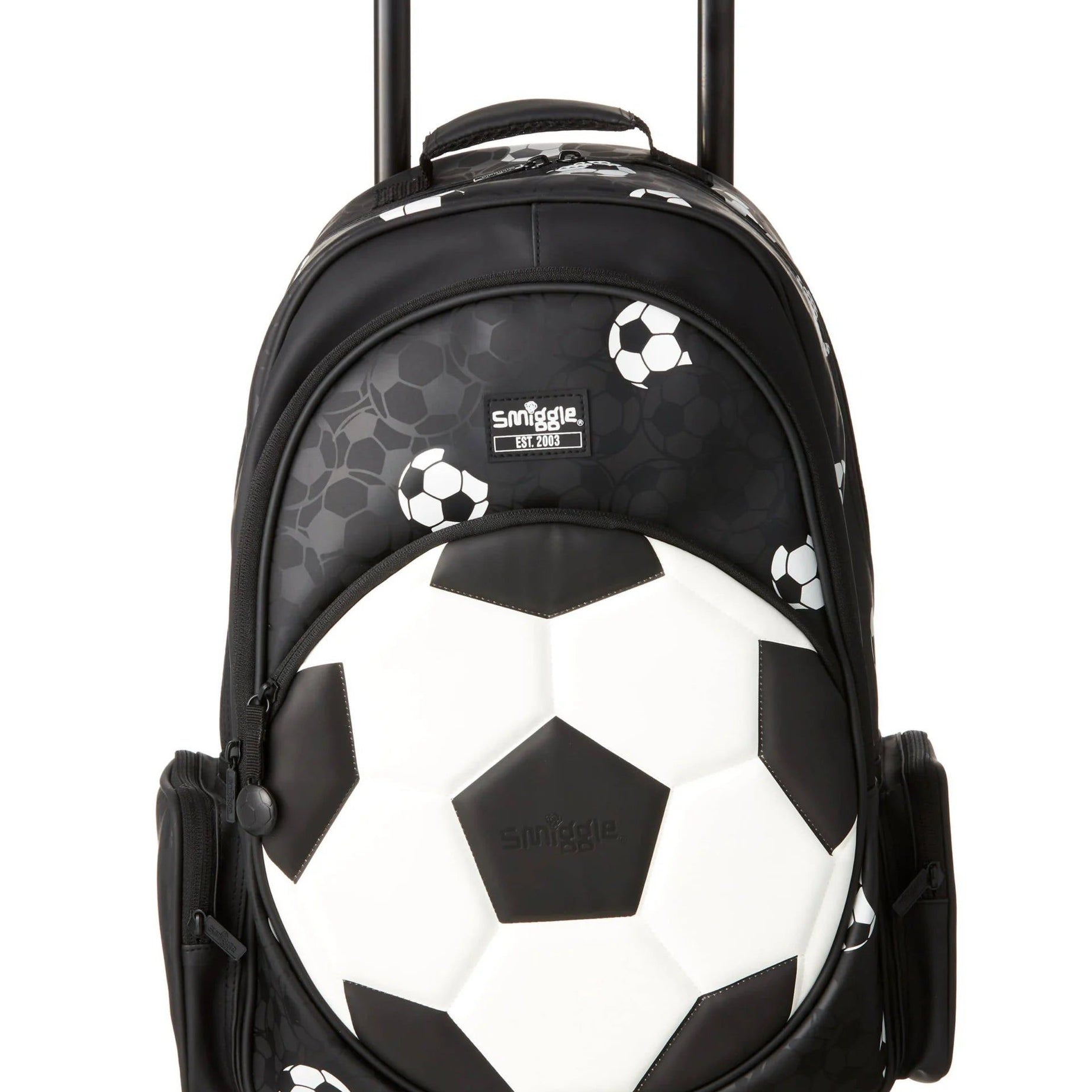 Smiggle – Goal Çekçekli Işıklı Tekerlekli Çanta-Dinossi