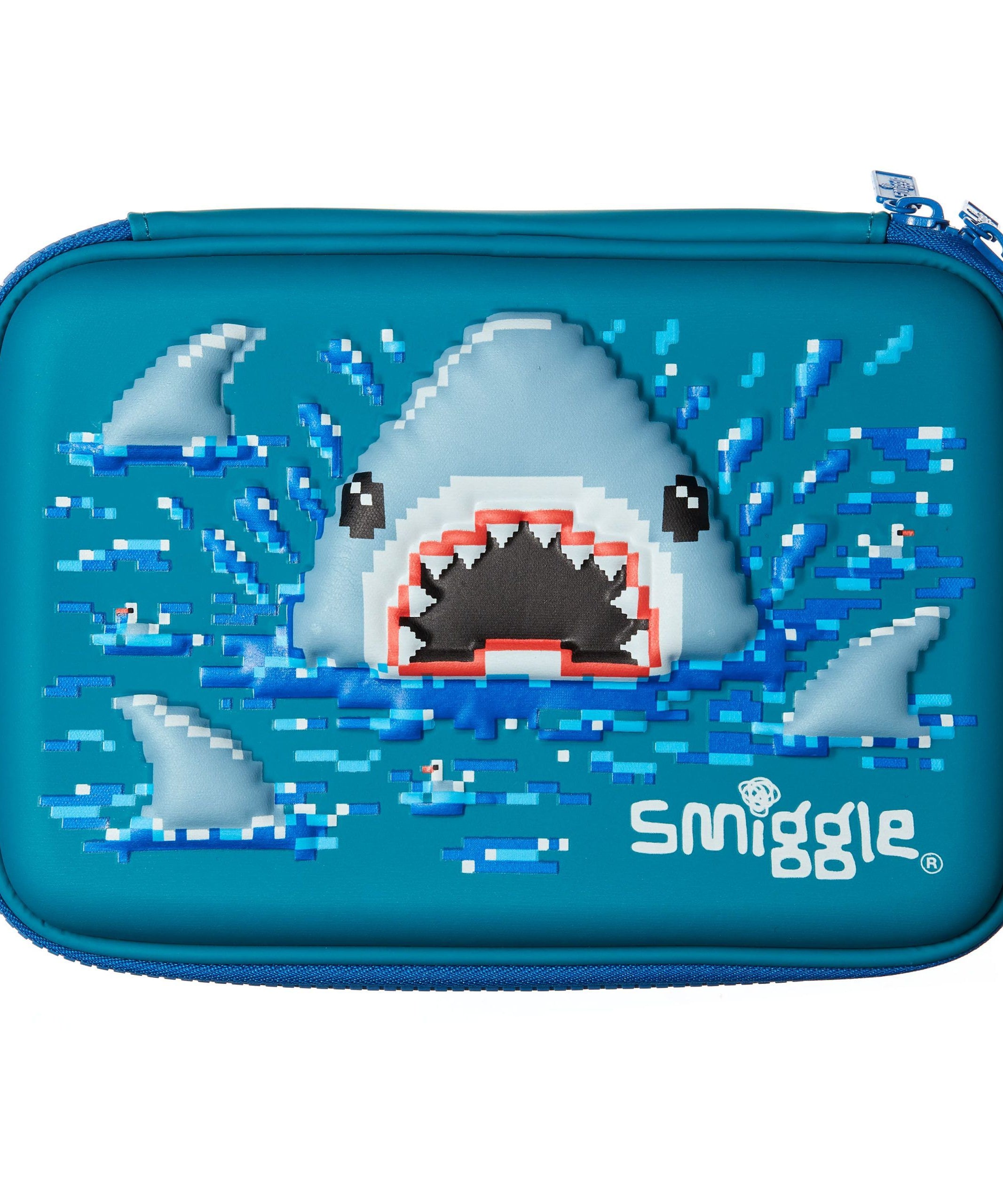 Smiggle - Beyond Hardtop Tatlı Köpekbalığı Kalem Kutusu-Dinossi