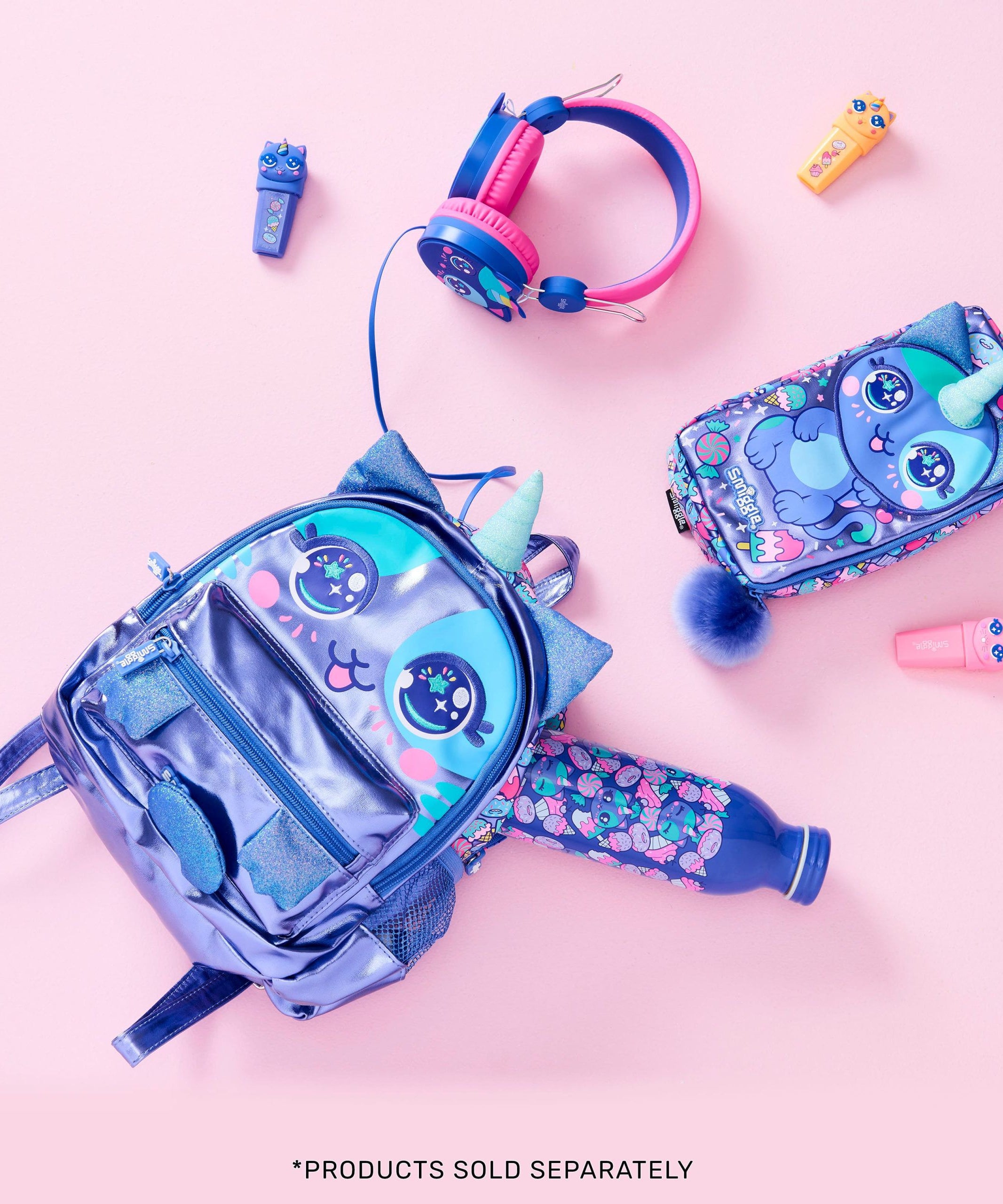 Smiggle - Budz Ufacık Minik Karakter Sırt Çantası-Dinossi