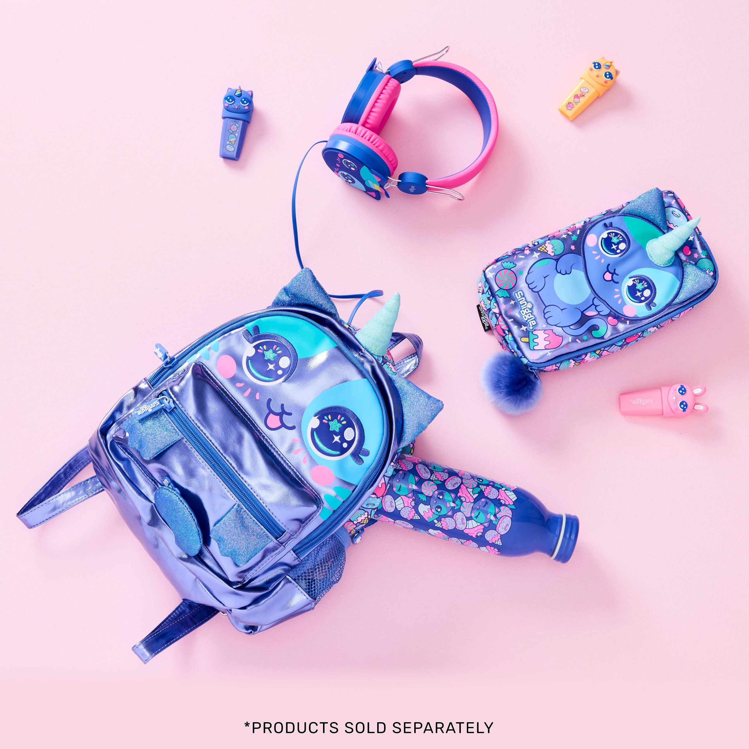 Smiggle - Budz Ufacık Minik Karakter Sırt Çantası-Dinossi