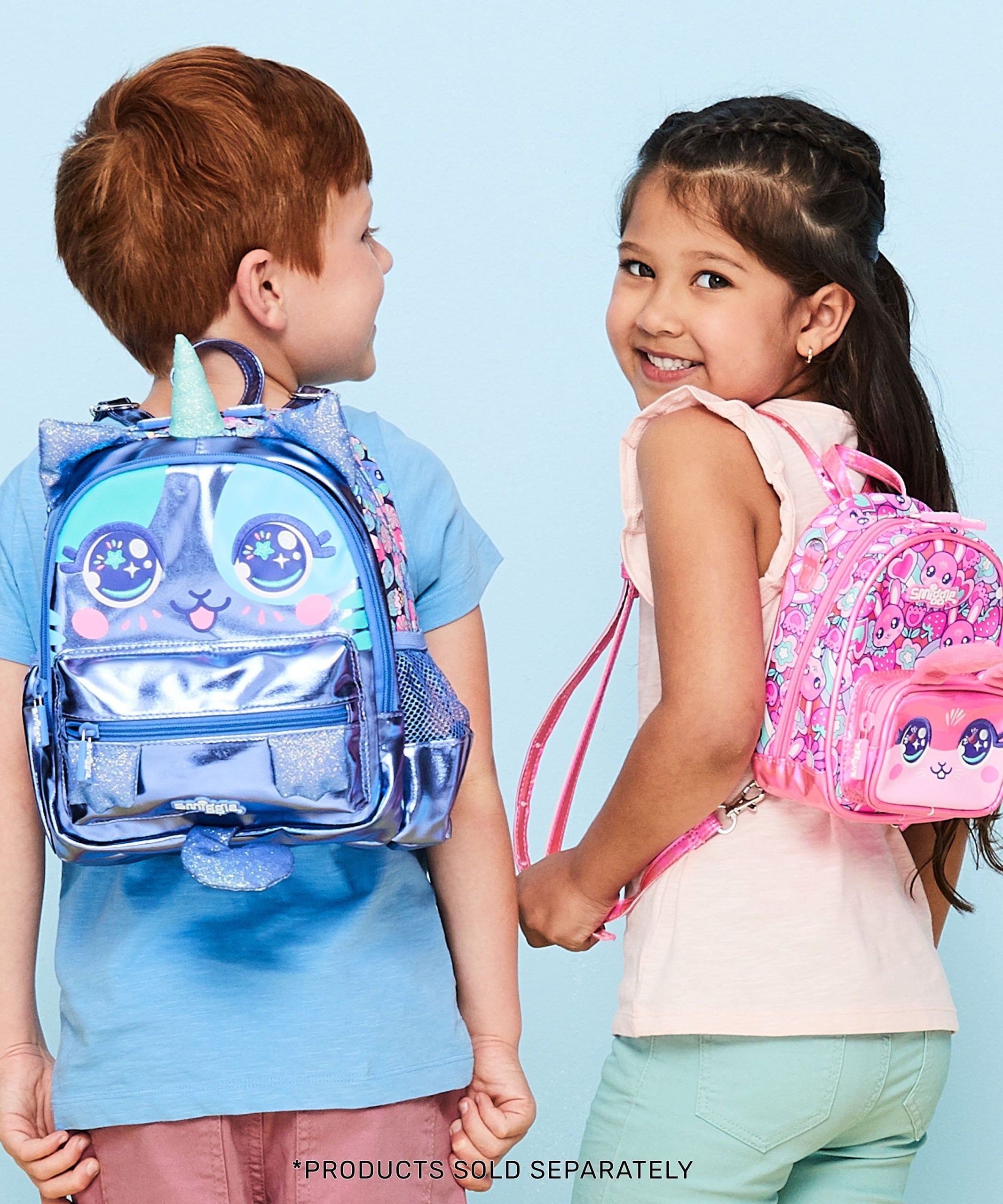 Smiggle - Budz Ufacık Minik Karakter Sırt Çantası-Dinossi