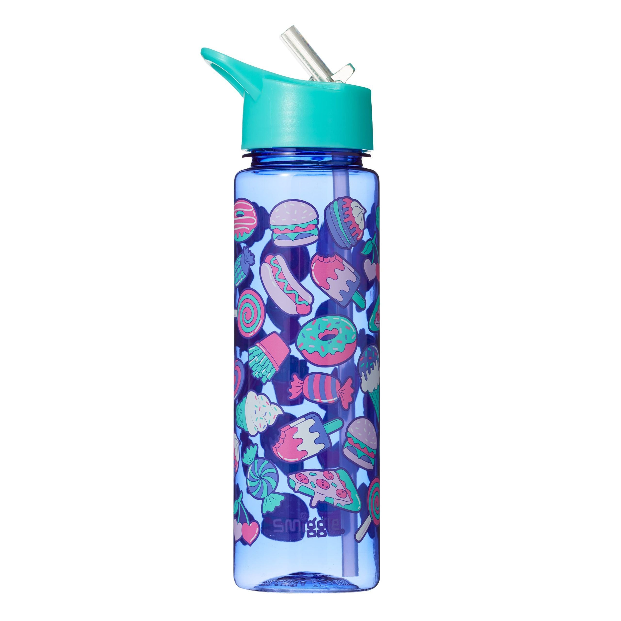 Smiggle - Neat Pipetli 750ML BPA İçermeyen Suluk-Dinossi