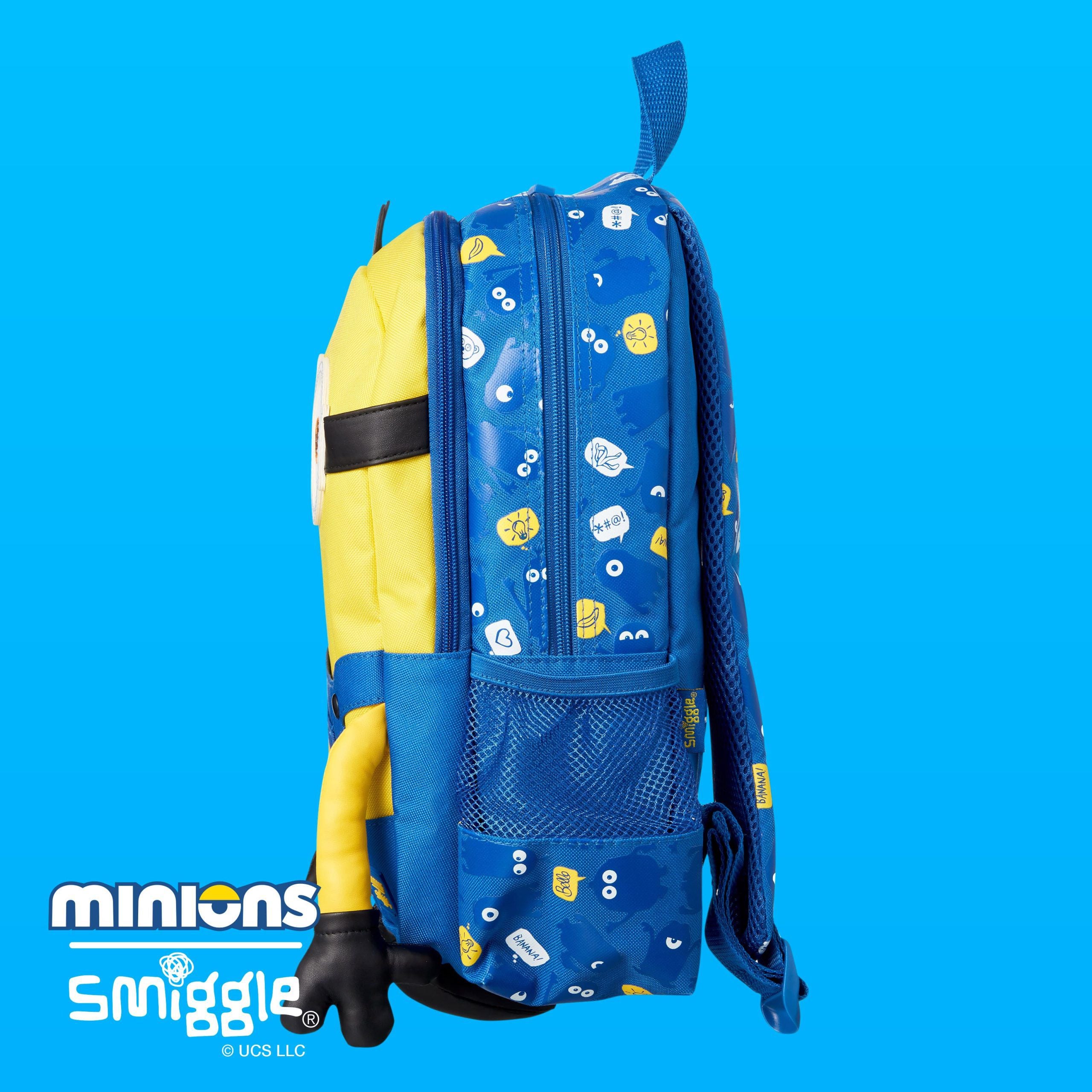 Smiggle - Minions Junior Karakter Sırt Çantası-Dinossi